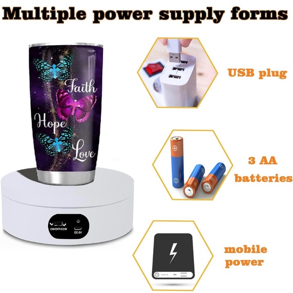 Rotating Turntable Display Stand - Picture 4 of 6